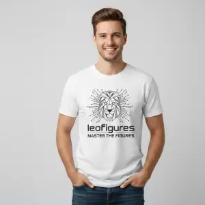 Leofigures Premium Interlock T Shirt Athletic Fit Gym and Streetwear