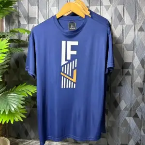 Leofigures Elite Gym Tee  Ultra Soft Interlock Sports Edition - CUSTOM_SIZE / NAVY