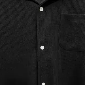 Midnight Thermal Textured Button Down